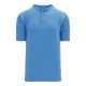 Athletic Knit BA1344-227 Two Button Baseball Jersey - Sky/White - Primary