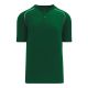 Athletic Knit BA1344-260 Two Button Baseball Jersey - Dark Green/White - Primary