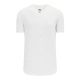Athletic Knit BA5200-000 Full Button Baseball Jersey - White - Primary