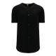 Athletic Knit BA5200-001 Full Button Baseball Jersey - Black - Primary