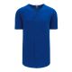 Athletic Knit BA5200-002 Full Button Baseball Jersey - Royal - Primary