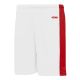 Athletic Knit BS9145-209 Pro Basketball Shorts - White/Red - Primary