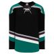 Athletic Knit H550B-ANA496B Pro Hockey Jersey - 2018 Anaheim 3rd Black - Primary