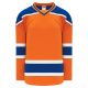 Athletic Knit H550B-EDM738B Pro Hockey Jersey - New 2015 Edmonton 3rd Orange - Primary
