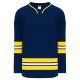 Athletic Knit H550B-MIC787B Pro Hockey Jersey - 2011 Michigan Navy - Primary