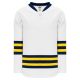 Athletic Knit H550B-MIC789B Pro Hockey Jersey - 2011 Michigan White - Primary