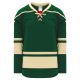 Athletic Knit H550B-MIN563B Pro Hockey Jersey - 2009 Minnesota 3rd Dark Green - Primary