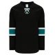 Athletic Knit H550B-SAN634B Pro Hockey Jersey - 2008 San Jose 3rd Black - Primary
