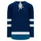 Athletic Knit H550B-WIN724B Pro Hockey Jersey - 2017 Winnipeg Navy - Primary