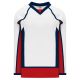 Athletic Knit H550D-WAS807D Pro Hockey Jersey - 2008 Washington White - Primary