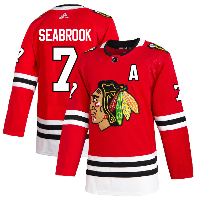 seabrook blackhawks jersey