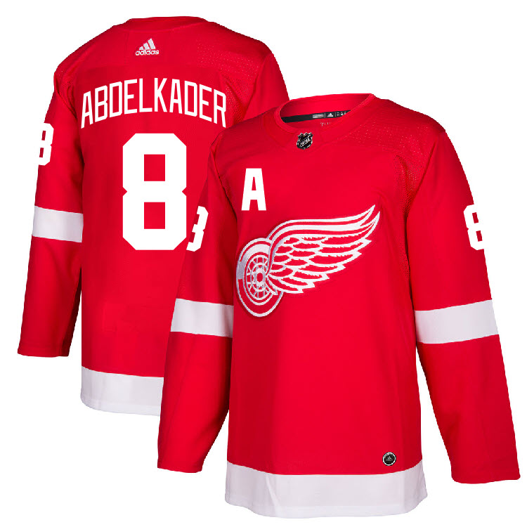 Detroit Red Wings Home Adidas Authentic 